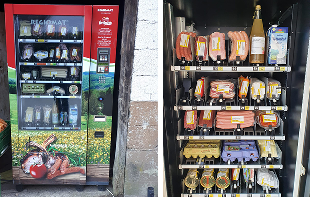 Einkaufsautomat in Sölden